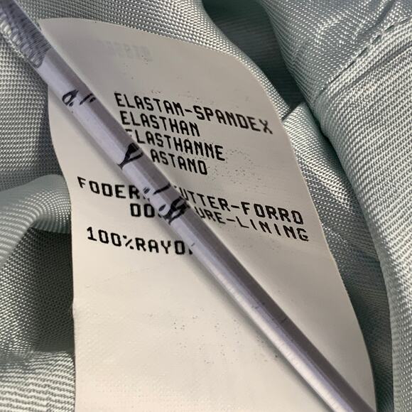 FUTURE OZBEK Size 4 Navy Polyamide Blend Single Breasted Blazer Mini Skirt Set - Picture 11 of 12